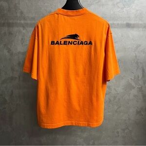 Balenciaga Year of The Tiger Oversized Orange t-shirt